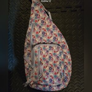 Floral Cartoon Print Backpack